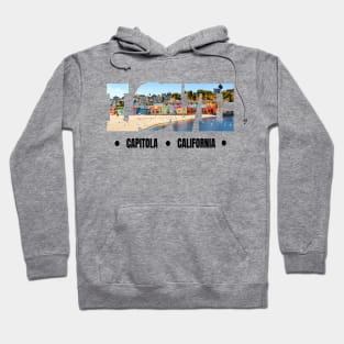 Capitola California Love Design Hoodie